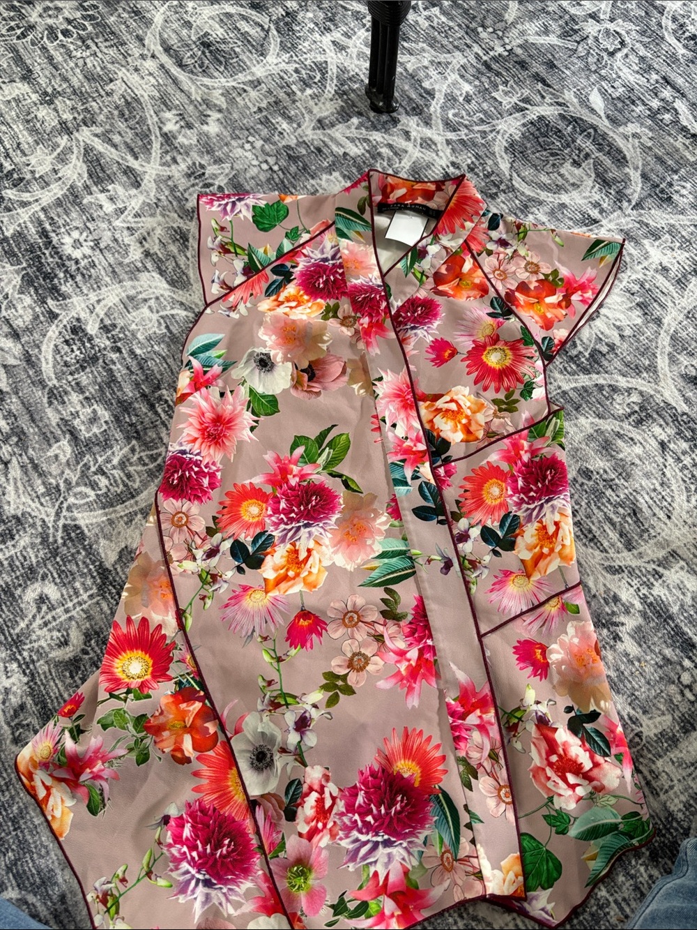 Zara Pink Floral Tunic